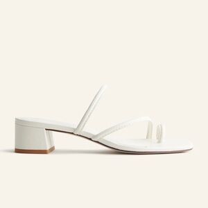 NWOT Reformation Meena Toe Ring Block Heel Sandal